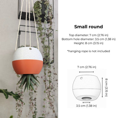 Inverted Plant Pot, Upside Down UFO Planter