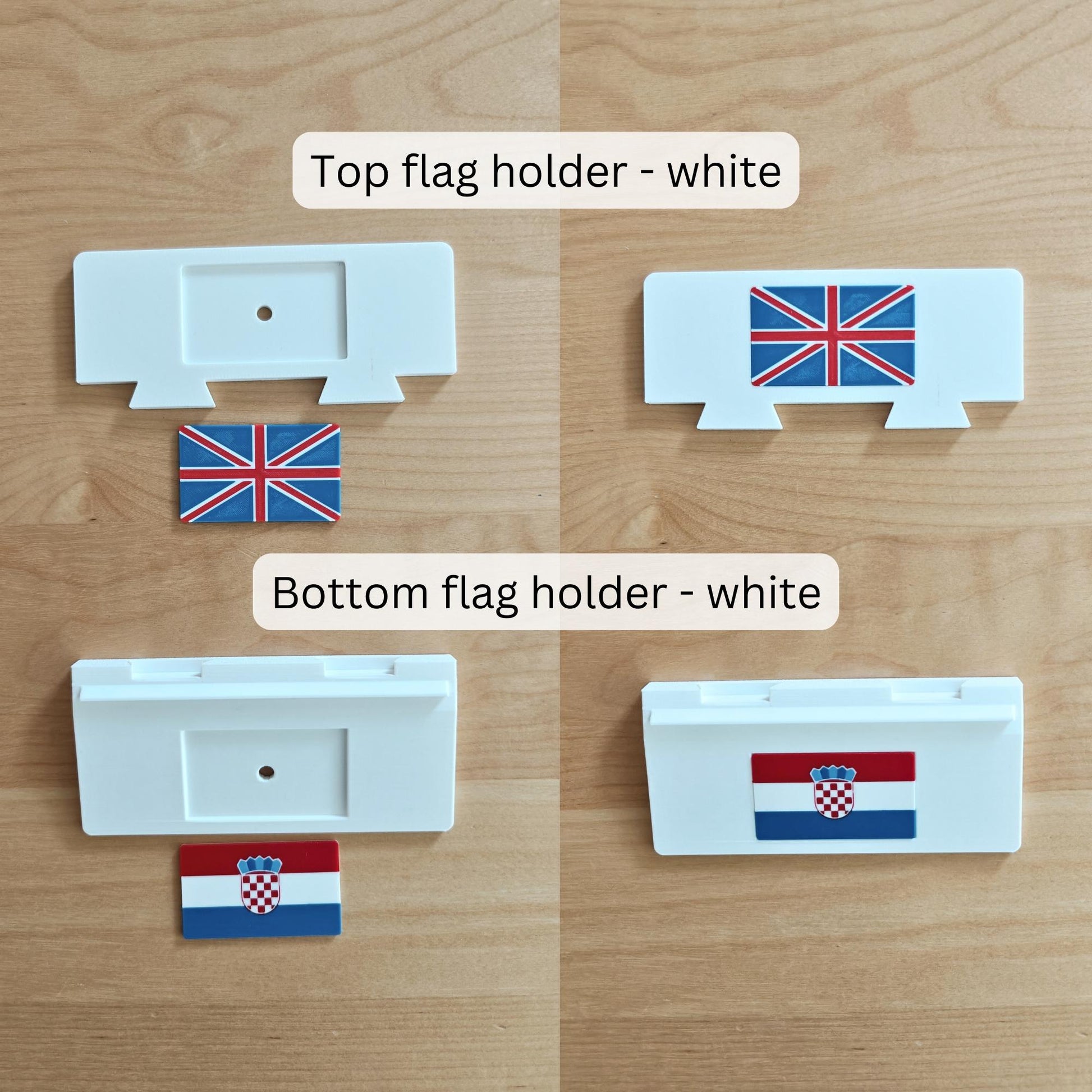 Flags for Modular Diecast Organizer