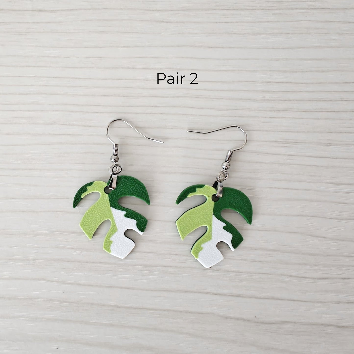Naušnice Monstera Minima, Raphidaphora Tetrasperma