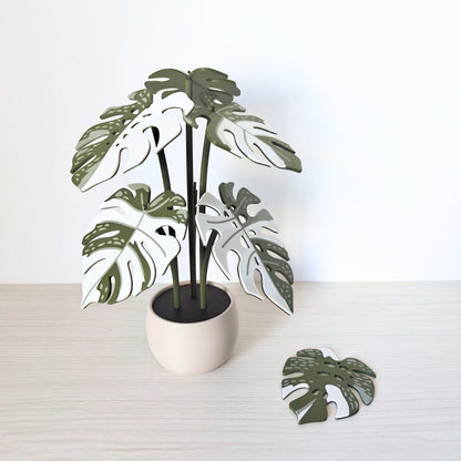 Monstera Thai Untersetzer Set