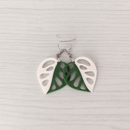 Earrings Monstera Adansonii