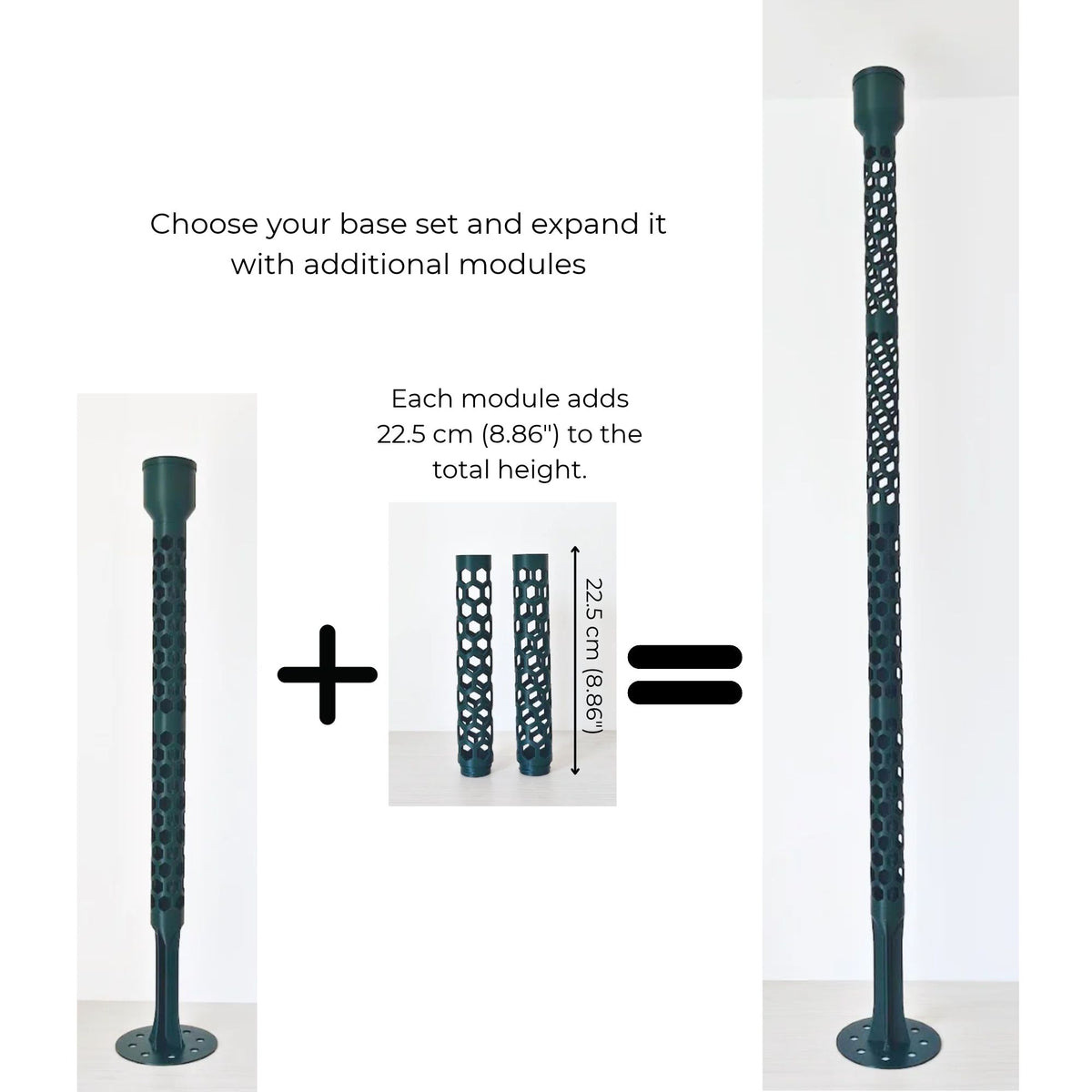 Modularna potpora za biljke - moss pole Ø 4 cm