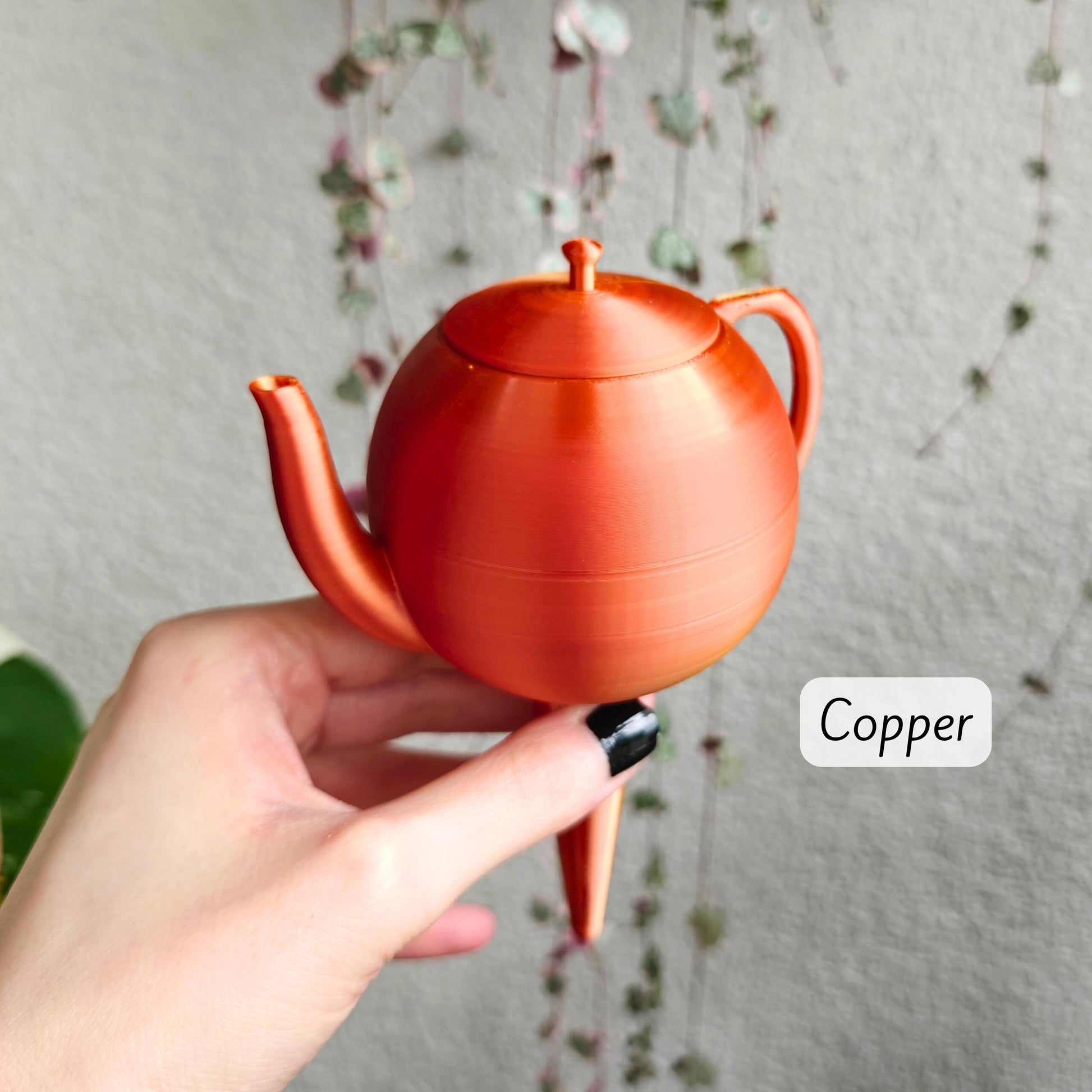 Teapot Water Container, Self-watering aid