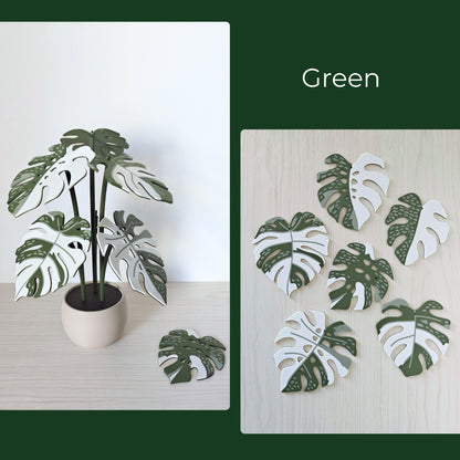 Monstera Thai Coaster Set