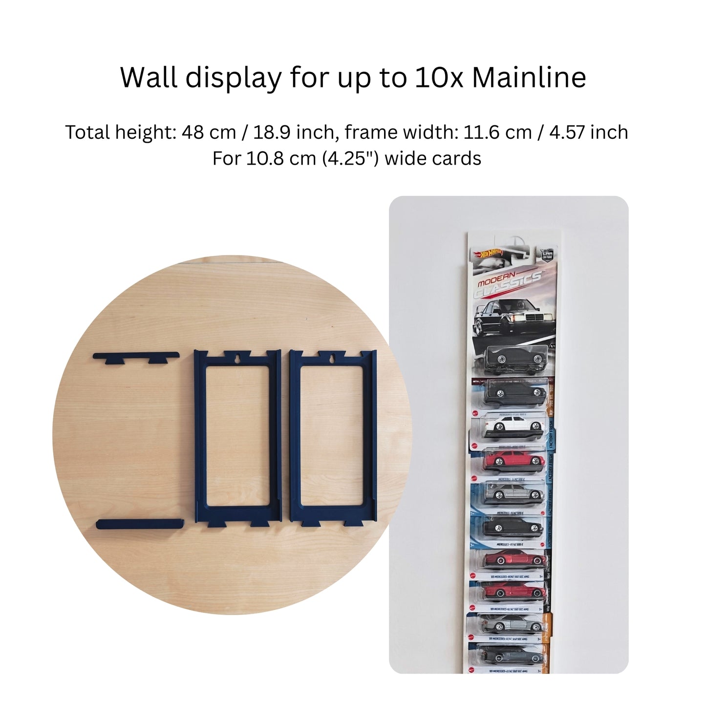Hot Wheels Mainline Wall Mount or Stand