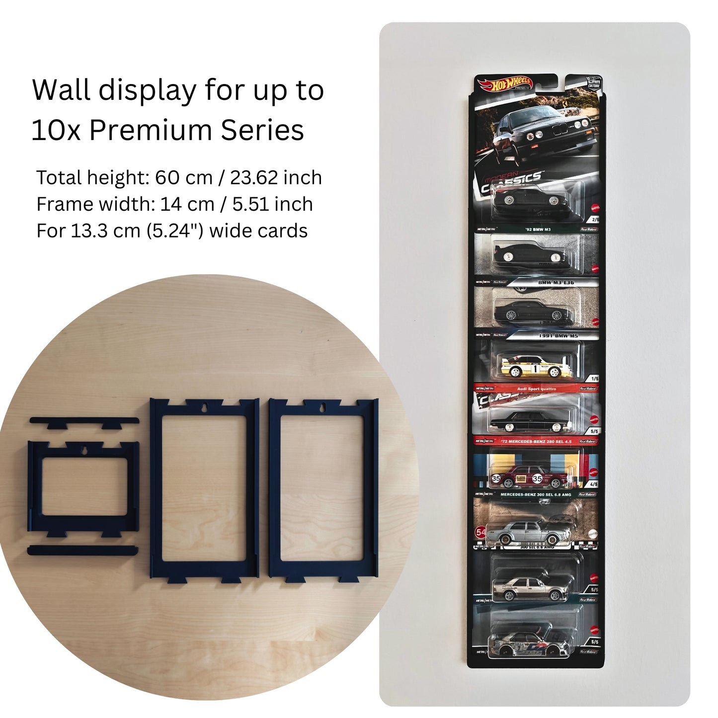 Hot Wheels Premium Wall Mount or Stand