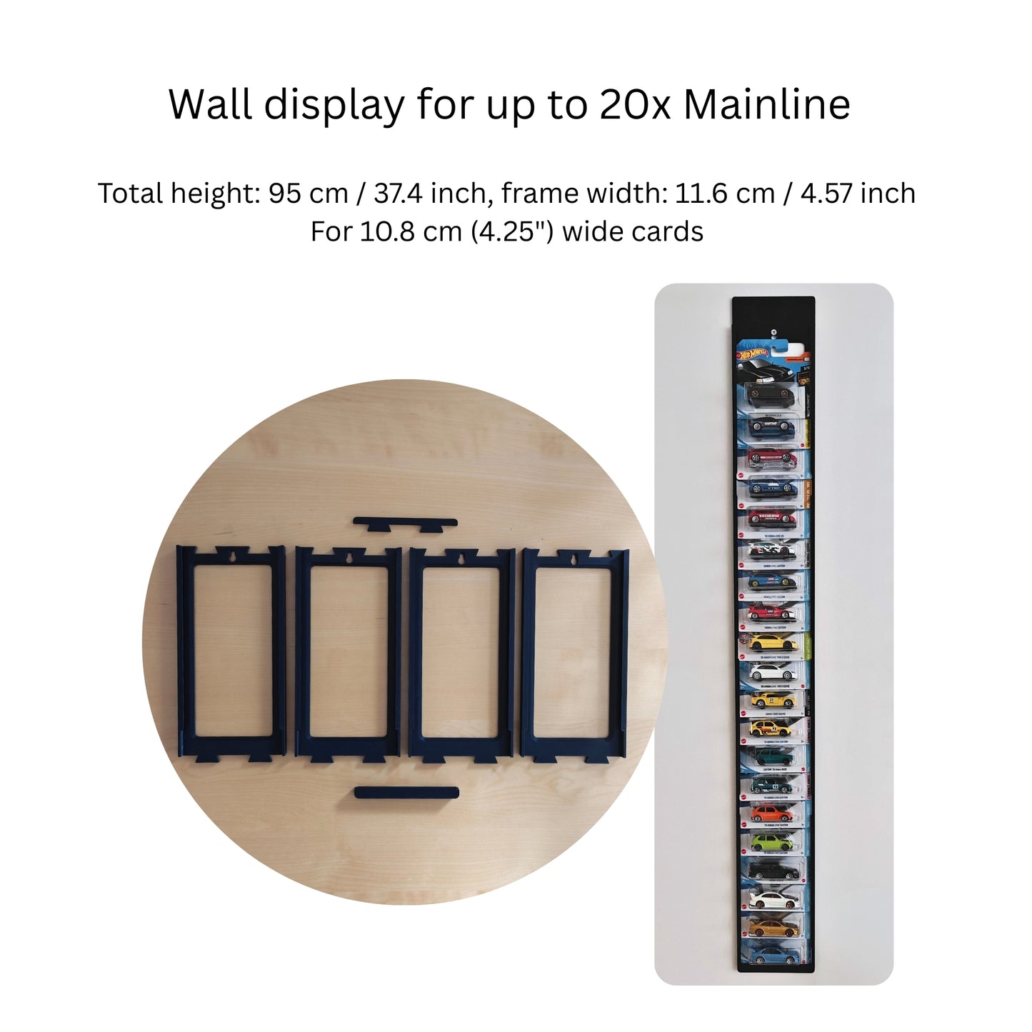 Hot Wheels Mainline Wall Mount or Stand