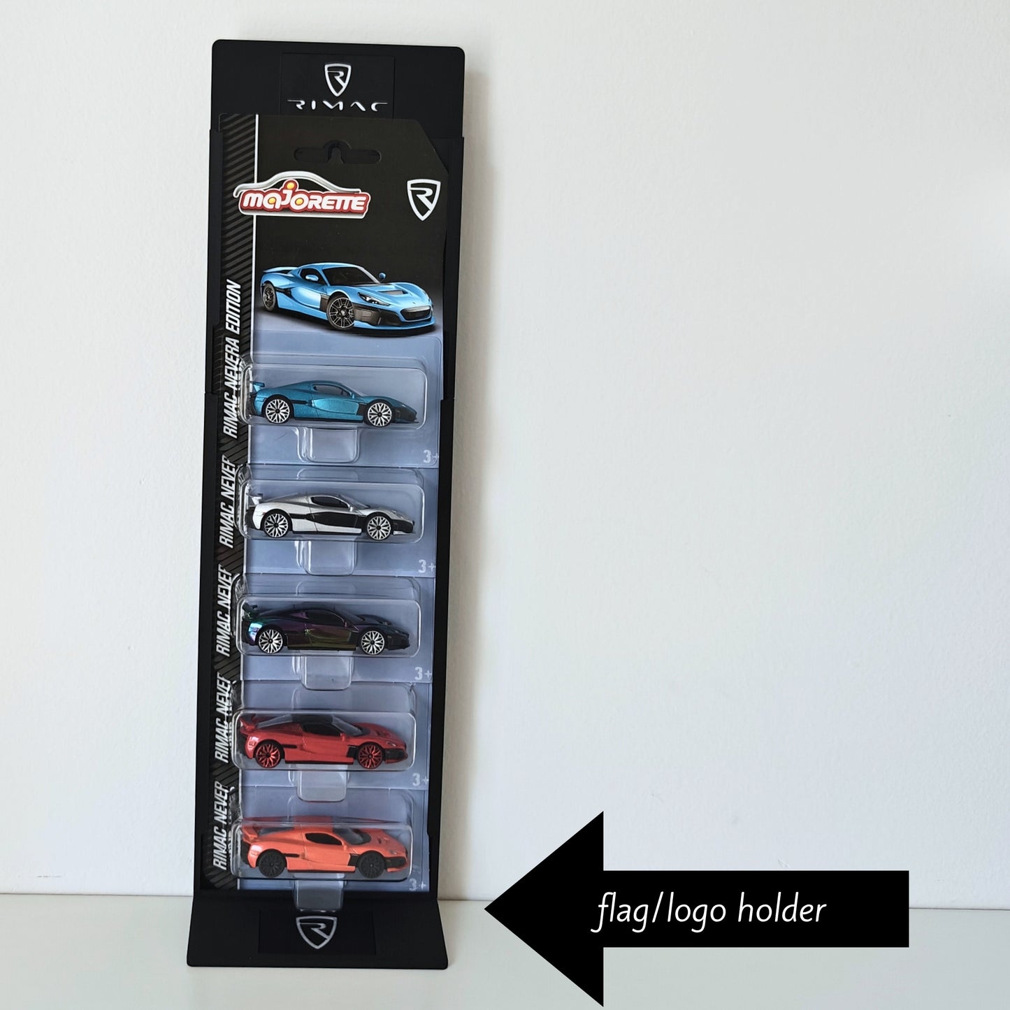 Zastavice za modularni organizator za Hot Wheels, Matchbox, Majorette