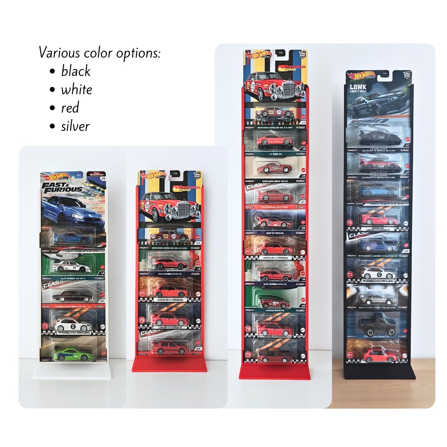 Hot Wheels Premium Wall Mount or Stand