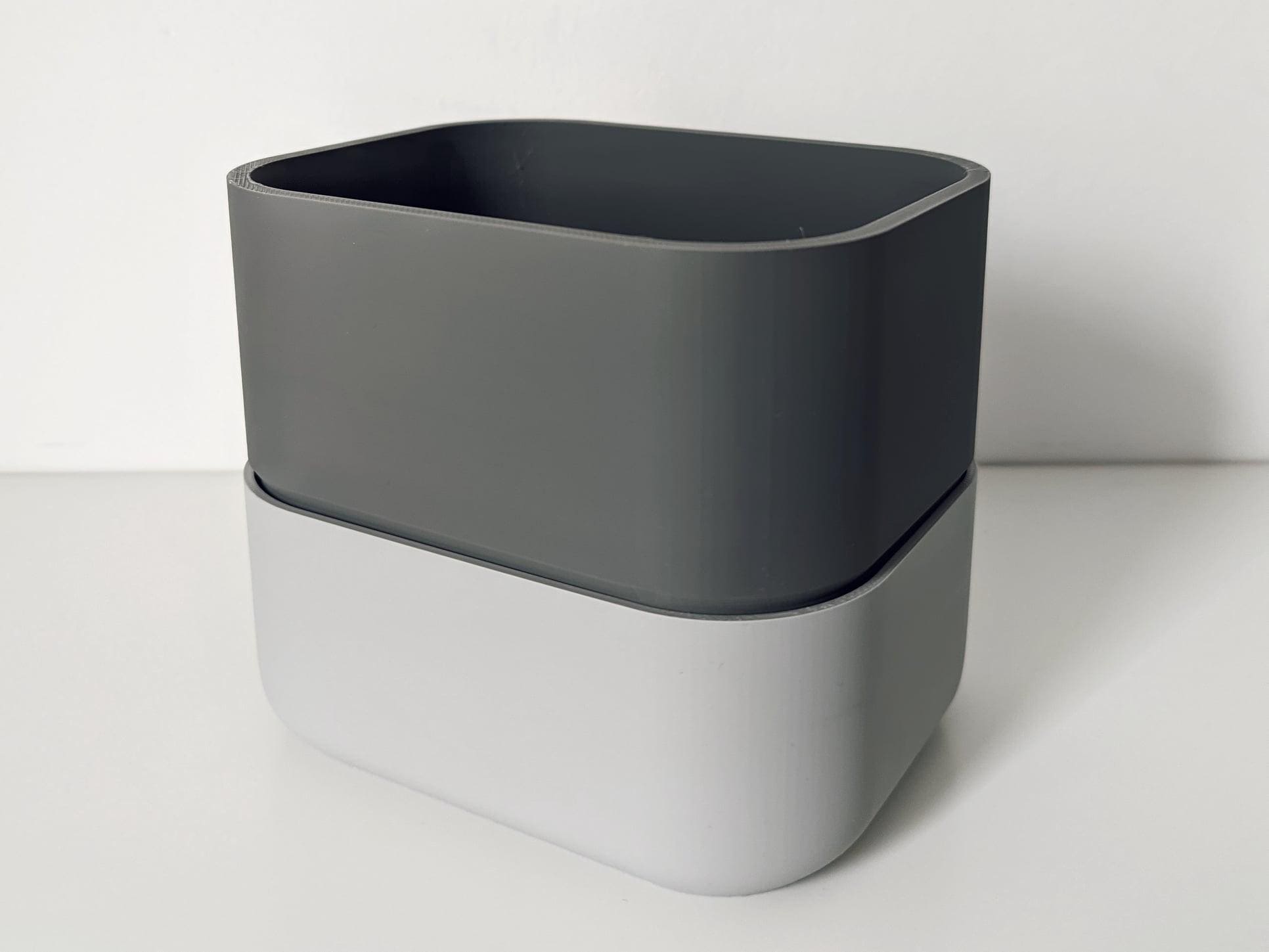 Plant Pot for Narrow Shelves or Crawling Plants Minimalistic Modern Design, 3d print
