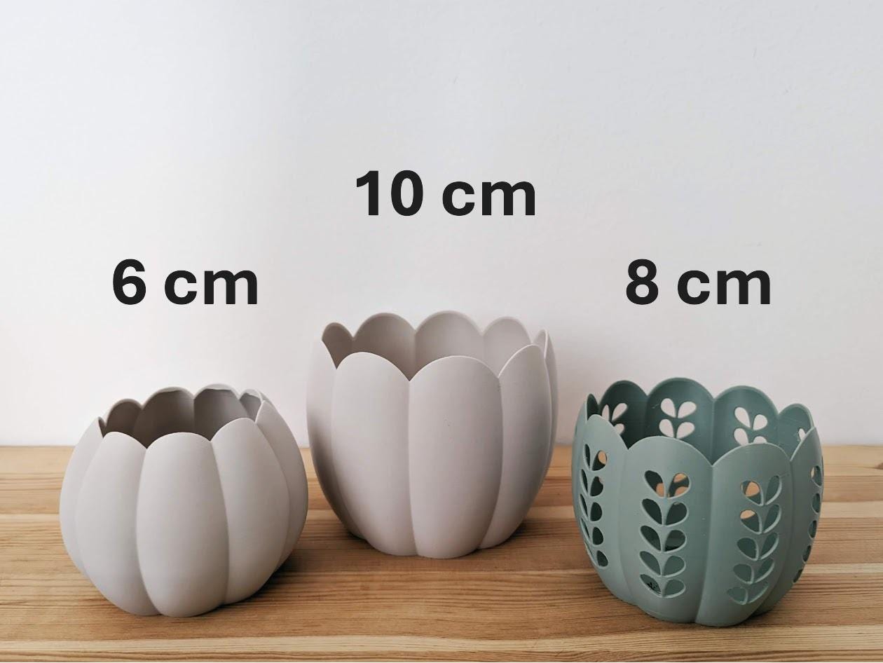 Elegant Design Planter, Succulent Plant Pot, Stylish organizer for small items, Home Decor, 3d print