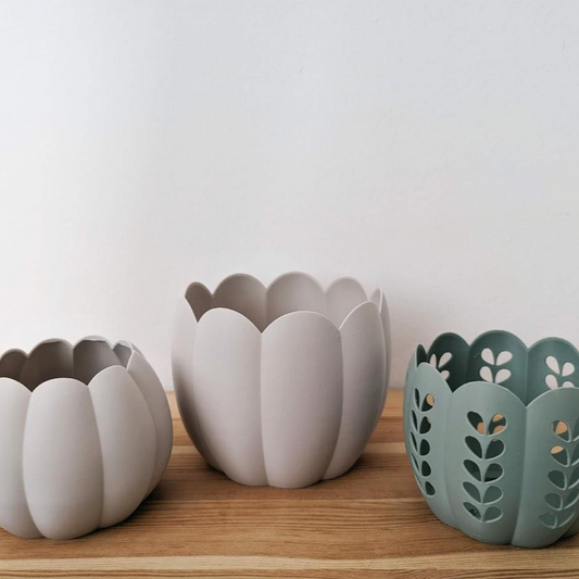 Elegant Floral Pot