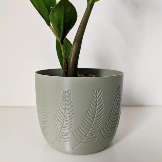 Elegant Pine Design Planter - Modern Plant Pot for Home Decor