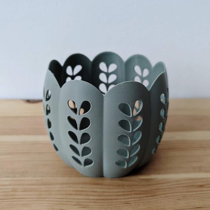 Elegant Design Planter, Succulent Plant Pot, Stylish organizer for small items, Home Decor, 3d print