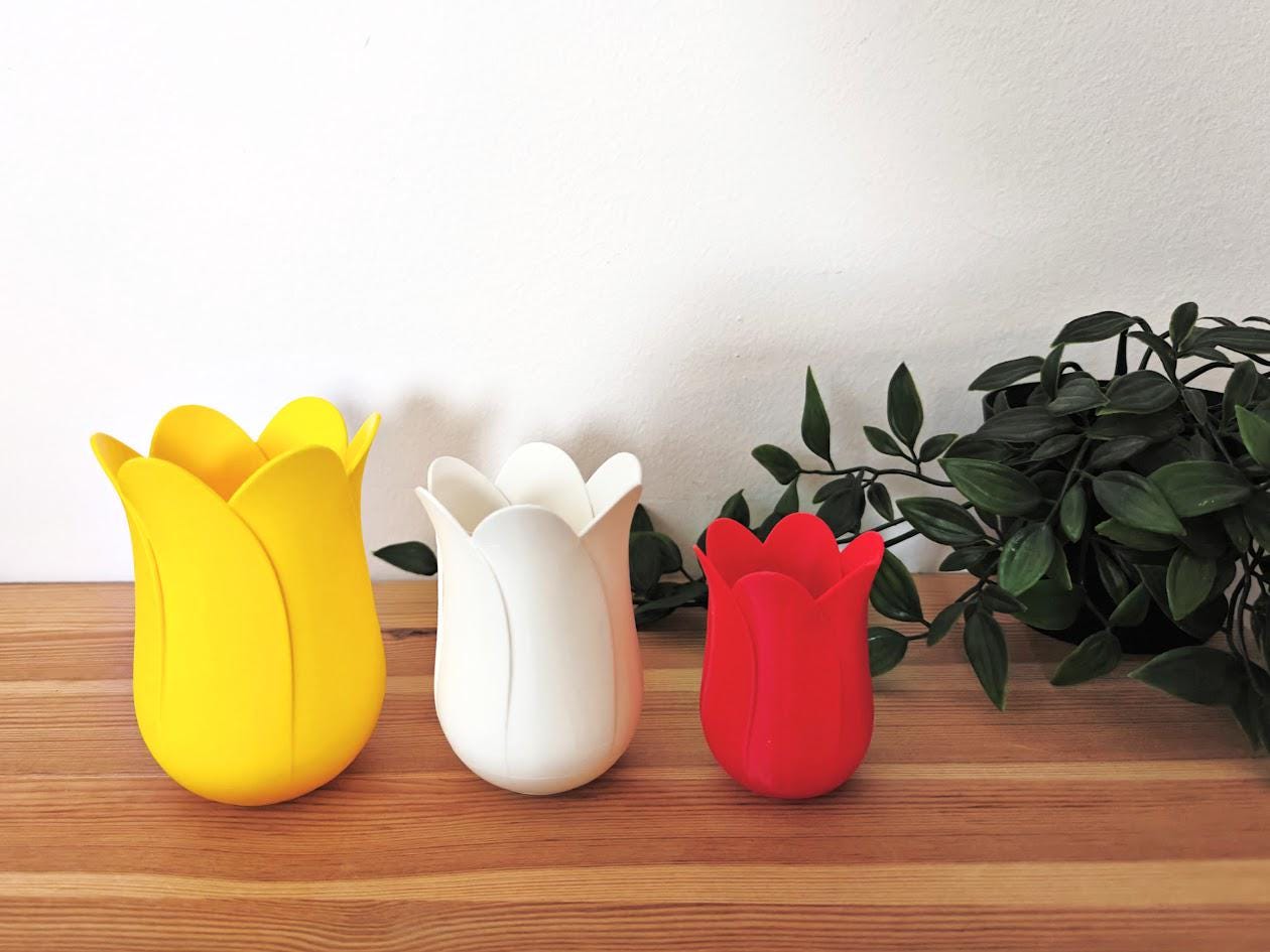 Tulip Holders, Tabletop Organizer, Mother’s Day Gift & Spring Decor, Desk Organizer, Tabletop Decor, Housewarming Gift, 3d print