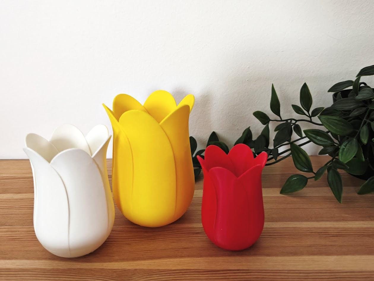 Tulip Holders, Tabletop Organizer, Mother’s Day Gift & Spring Decor, Desk Organizer, Tabletop Decor, Housewarming Gift, 3d print
