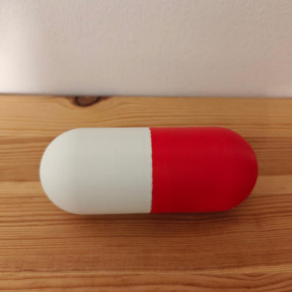 Pill Capsule Box for Secret Messages, Tiny Treasures or Sweet Surprises, Candy Storage, Romantic Love Message, Valentines Gift Box, 3d print