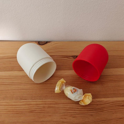 Pill Capsule Box for Secret Messages, Tiny Treasures or Sweet Surprises, Candy Storage, Romantic Love Message, Valentines Gift Box, 3d print