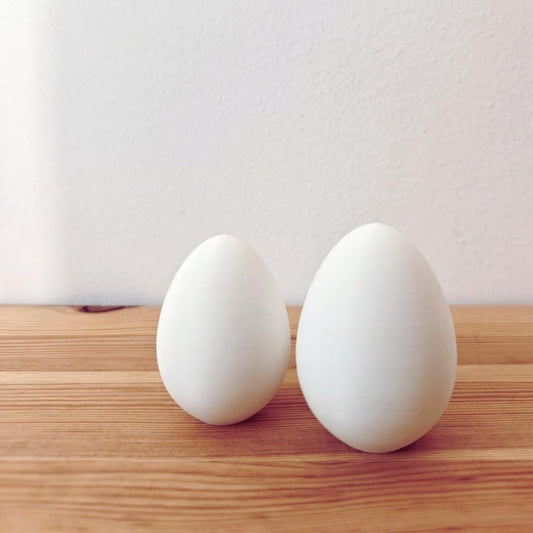 White 3D Printed Eggs, Plain Eggs for DIY Projects, Blank Egg Coloring, Easter Egg Paint, Easter Crafts, Table Decorations
