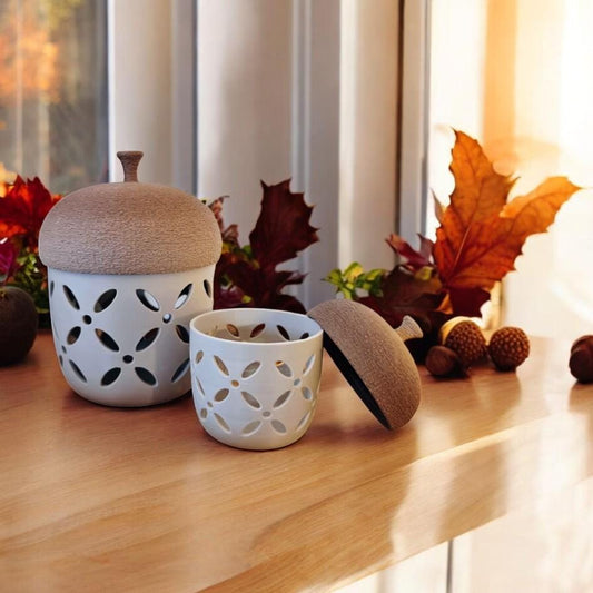 Acorn shaped Bowl, Tealight or Sweets Holder, Multi purpose Home Decor, Housewarming Gift, 3d print
