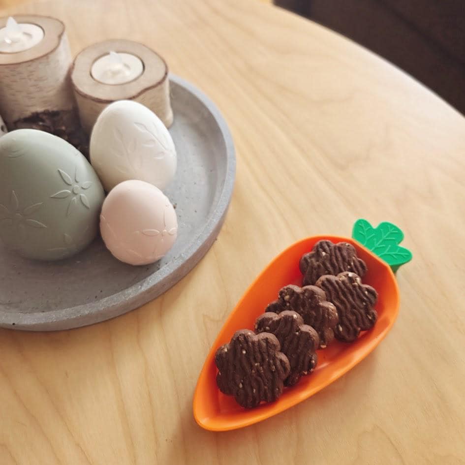 Carrot Bowl, 3D Printed Easter Candy Dish, Spring Table Decor, Orange and Green Tray, Cookie Holder