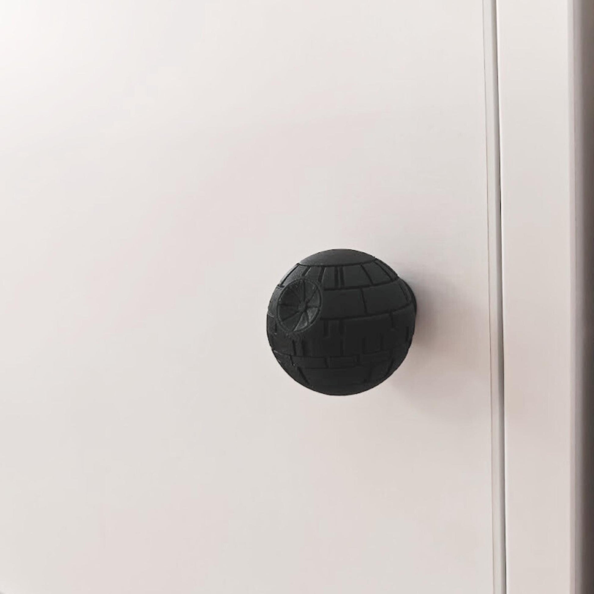 Custom Handles for Drawer or Door, Galactic Empire Handle, Sci-Fi Cabinet Pull, Space Ship Knob, Dark Side Design, 3d print