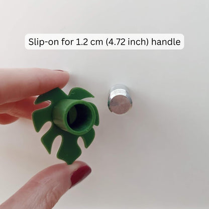 Custom Leaf Handles for Door or Drawer, Monstera Leaf Knob, Leaf Handle, Cabinet Pull, Door knob, 3d print