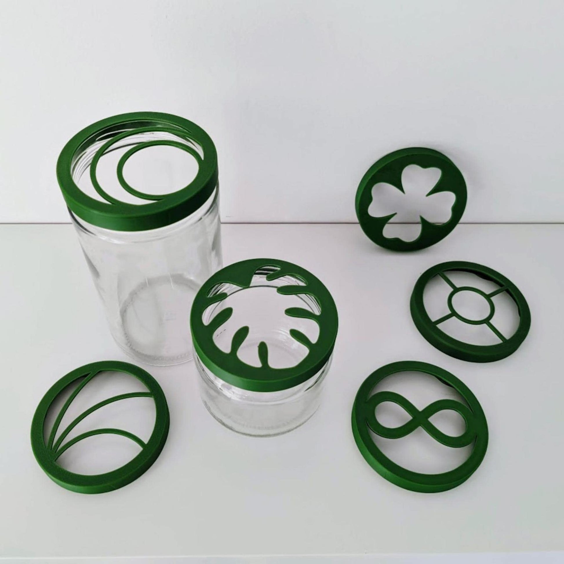 Jar Lid Propagation Topper, Cuttings Holder, Hydro Rooting Station, Water Propagation Helper, Gifts for Plant Lovers, 3d print