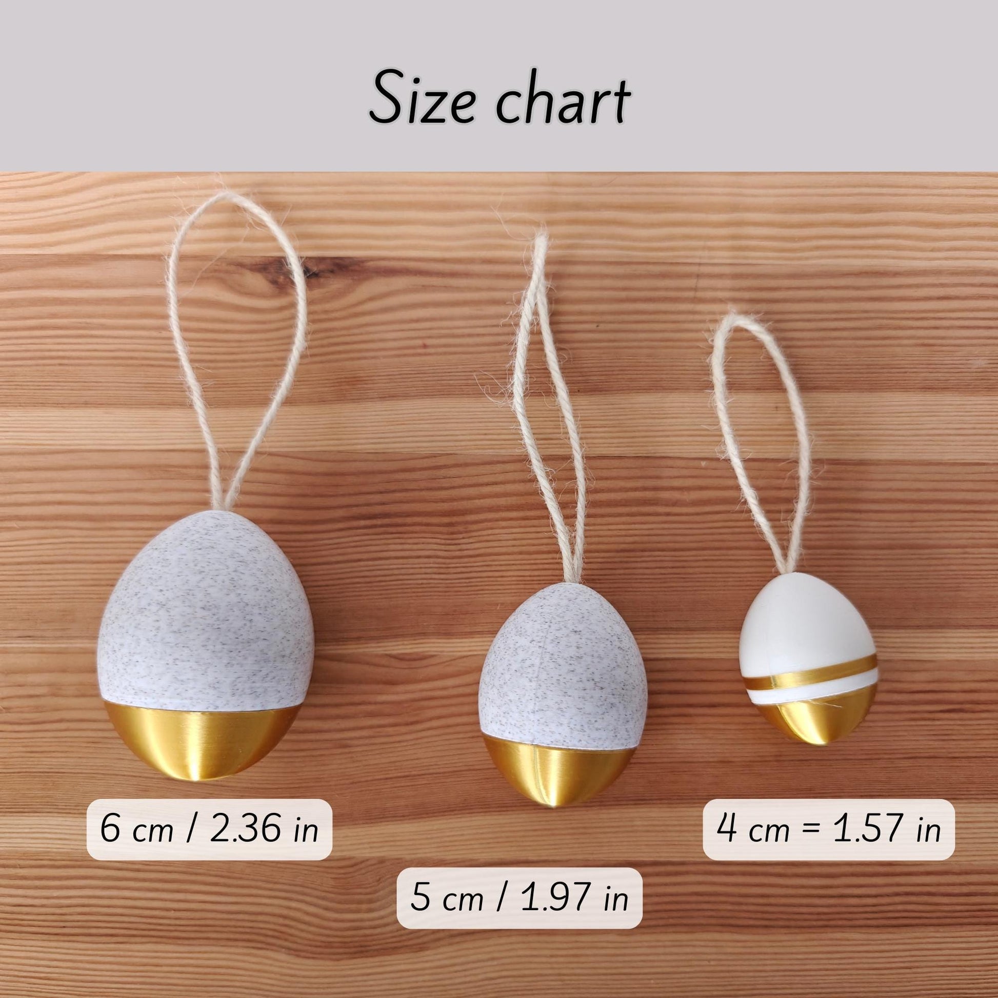 Hanging Easter Eggs, Perfect for Easter Tree Decorating, Gift Hiding, or Small Keepsakes, Spring Home Decor or Gift, 3d print