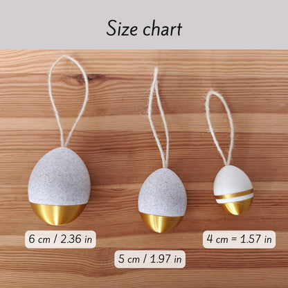 Hanging Easter Eggs, Perfect for Easter Tree Decorating, Gift Hiding, or Small Keepsakes, Spring Home Decor or Gift, 3d print