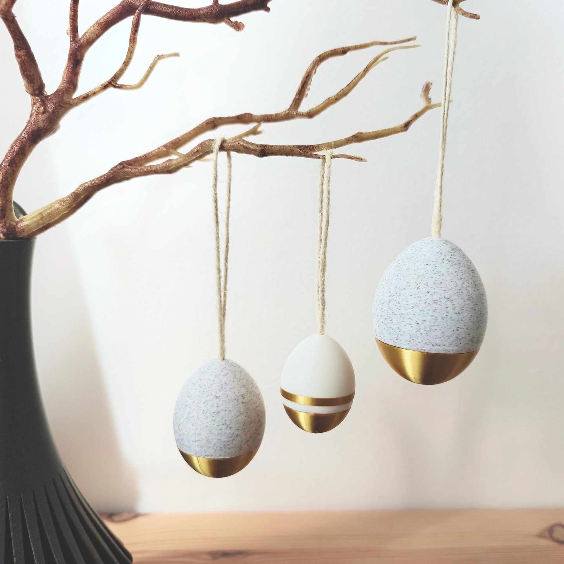 Hanging Easter Eggs, Perfect for Easter Tree Decorating, Gift Hiding, or Small Keepsakes, Spring Home Decor or Gift, 3d print