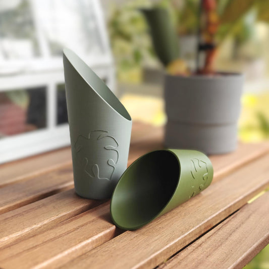 Small Garden Shovel for Repotting Plants, Soil Scoop, Gift For Plant Lover, Substrate Scoop, Mini Shovel,  3D printed Potting Tray