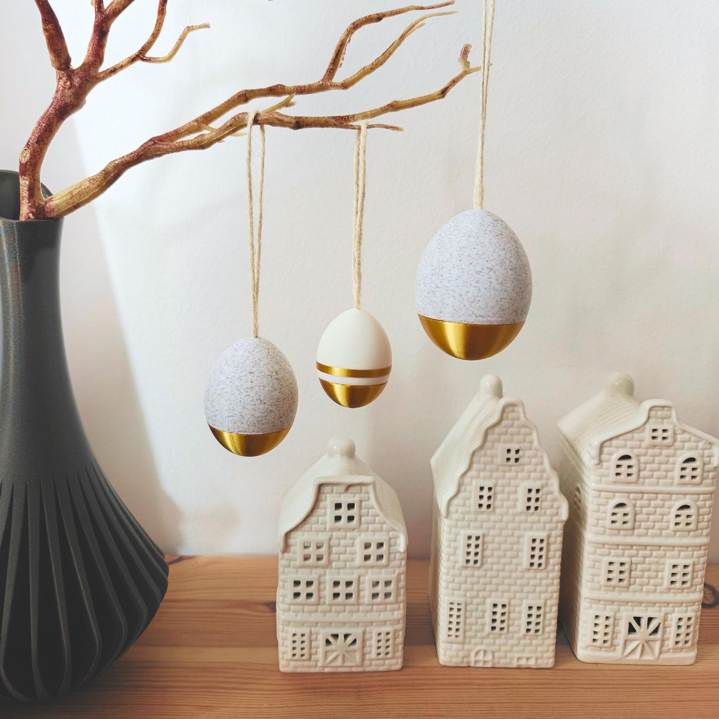 Hanging Easter Eggs, Perfect for Easter Tree Decorating, Gift Hiding, or Small Keepsakes, Spring Home Decor or Gift, 3d print