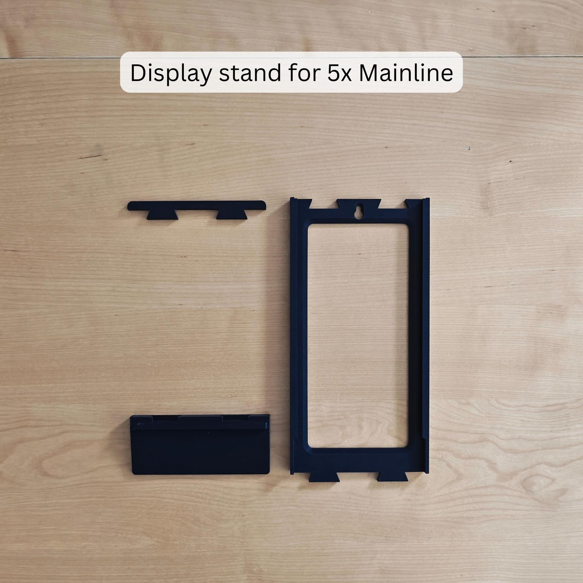 Hot Wheels Mainline Wall Mount or Stand, Fits 5, 10, or 20 Mainline Cars, Modular & Expandable Organizer