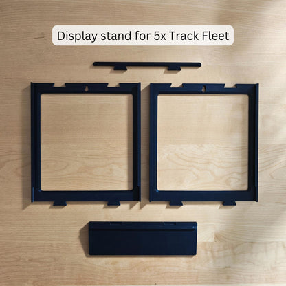 Hot Wheels Team Transport or Track Fleet Wall Mount or Stand, Fits 5, 10, or 20 Cars, Modular & Expandable Organizer