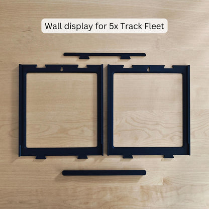 Hot Wheels Team Transport or Track Fleet Wall Mount or Stand, Fits 5, 10, or 20 Cars, Modular & Expandable Organizer