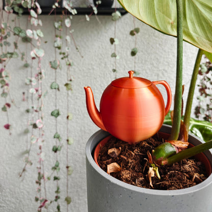 Teapot Water Container, Self-watering planter, Slow Release Watering for Indoor Plants, Irrigation and watering aid