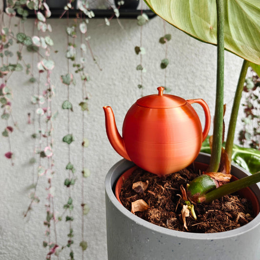 Teapot Water Container, Self-watering planter, Slow Release Watering for Indoor Plants, Irrigation and watering aid