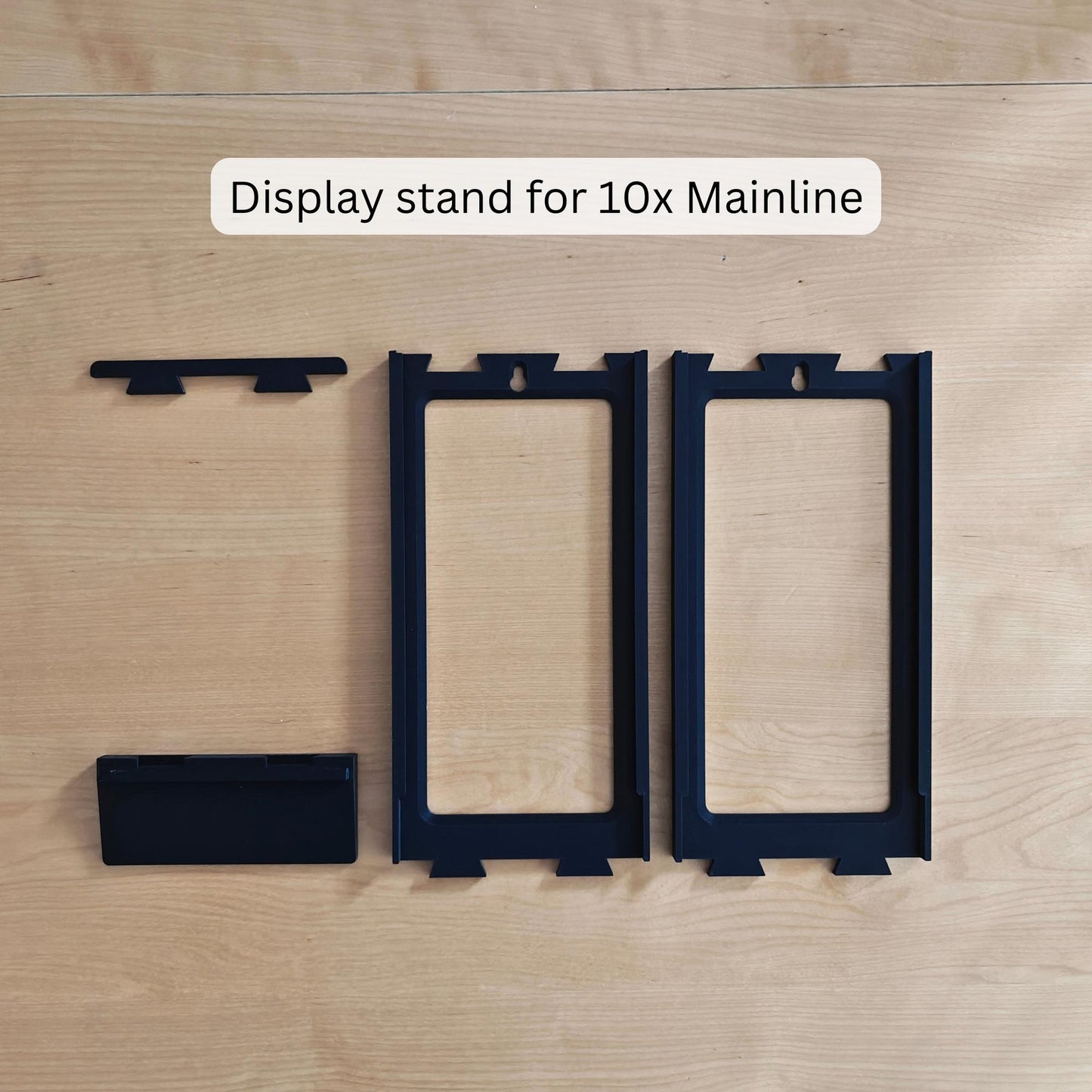 Hot Wheels Mainline Wall Mount or Stand, Fits 5, 10, or 20 Mainline Cars, Modular & Expandable Organizer