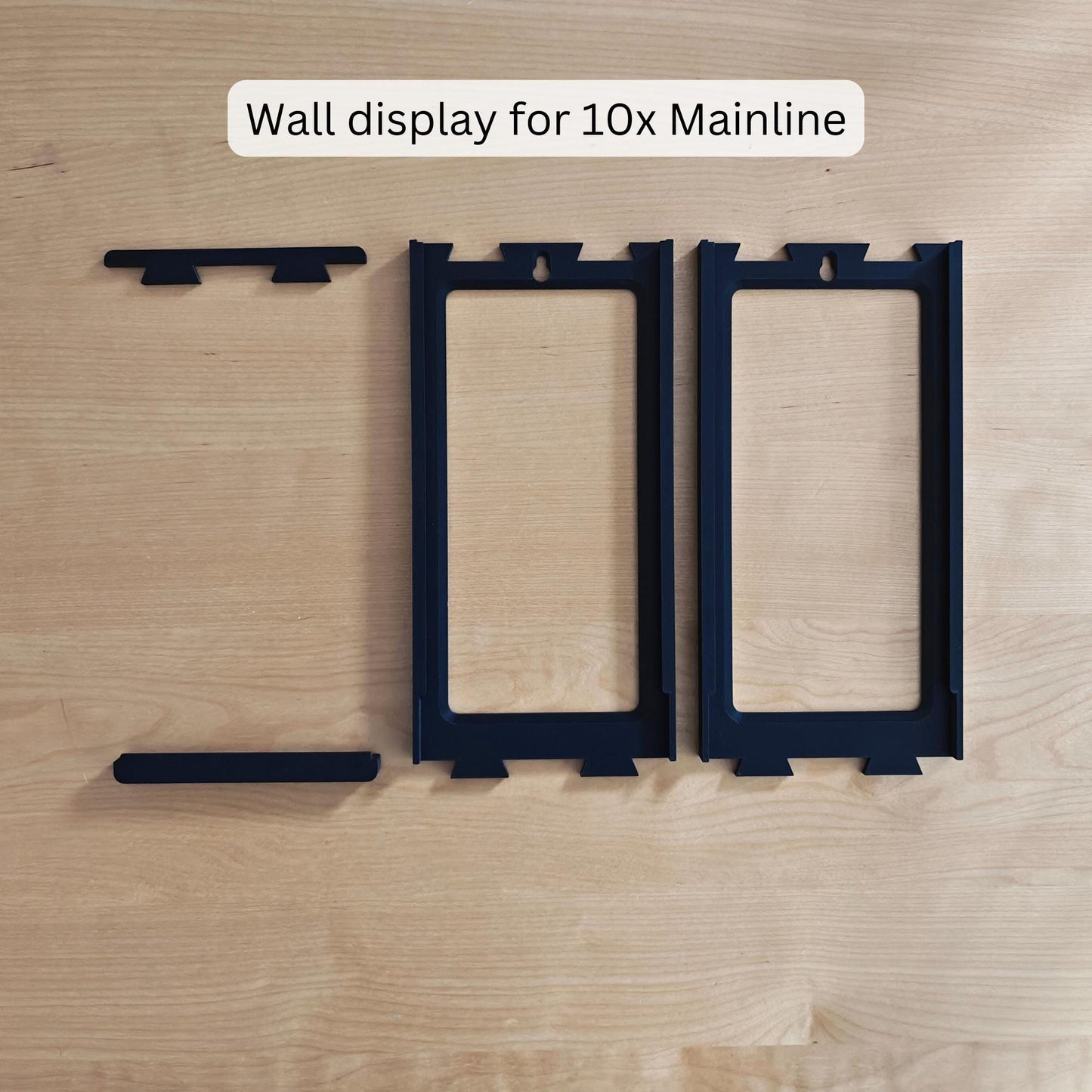 Hot Wheels Mainline Wall Mount or Stand, Fits 5, 10, or 20 Mainline Cars, Modular & Expandable Organizer