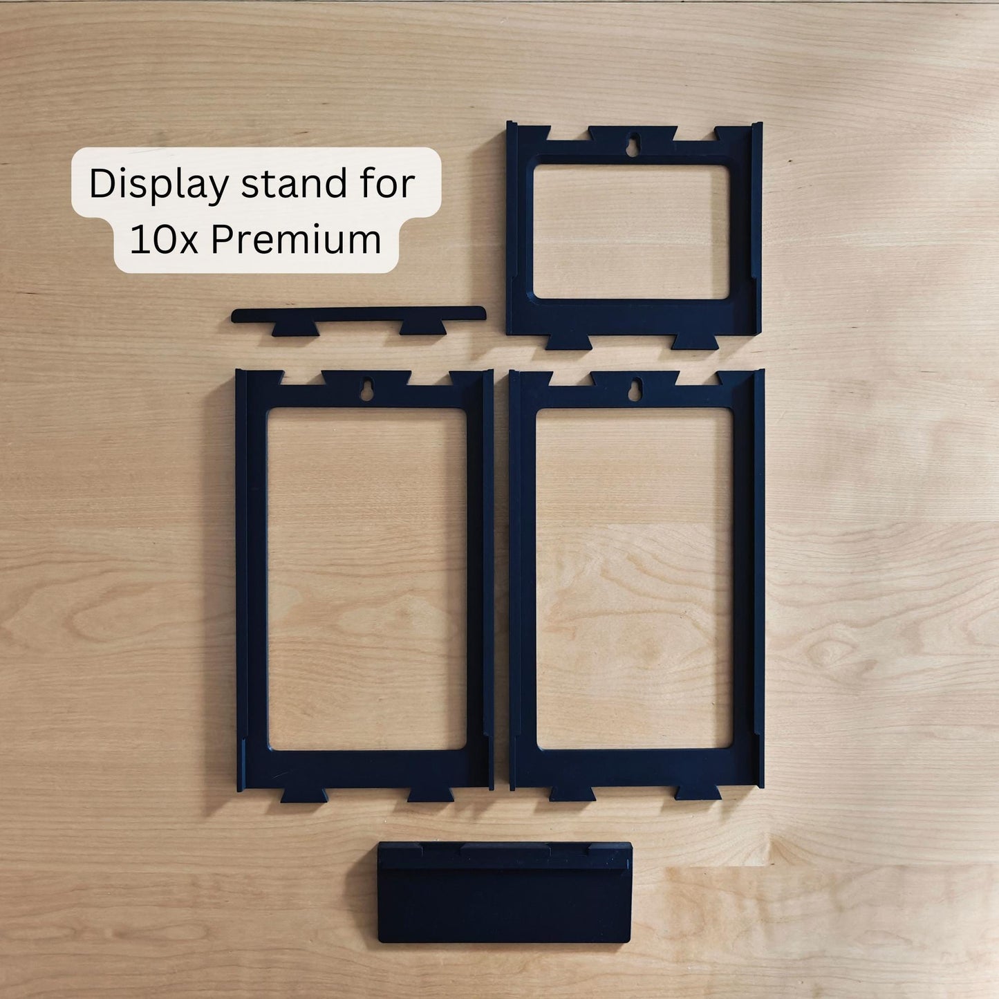 Hot Wheels Premium Wall Mount or Stand, Fits 5, 10, or 20 Premium Cars, Modular & Expandable Organizer