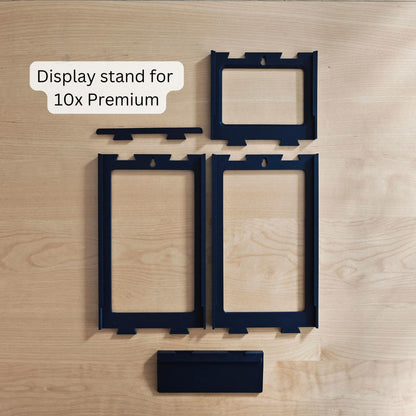 Hot Wheels Premium Wall Mount or Stand, Fits 5, 10, or 20 Premium Cars, Modular & Expandable Organizer