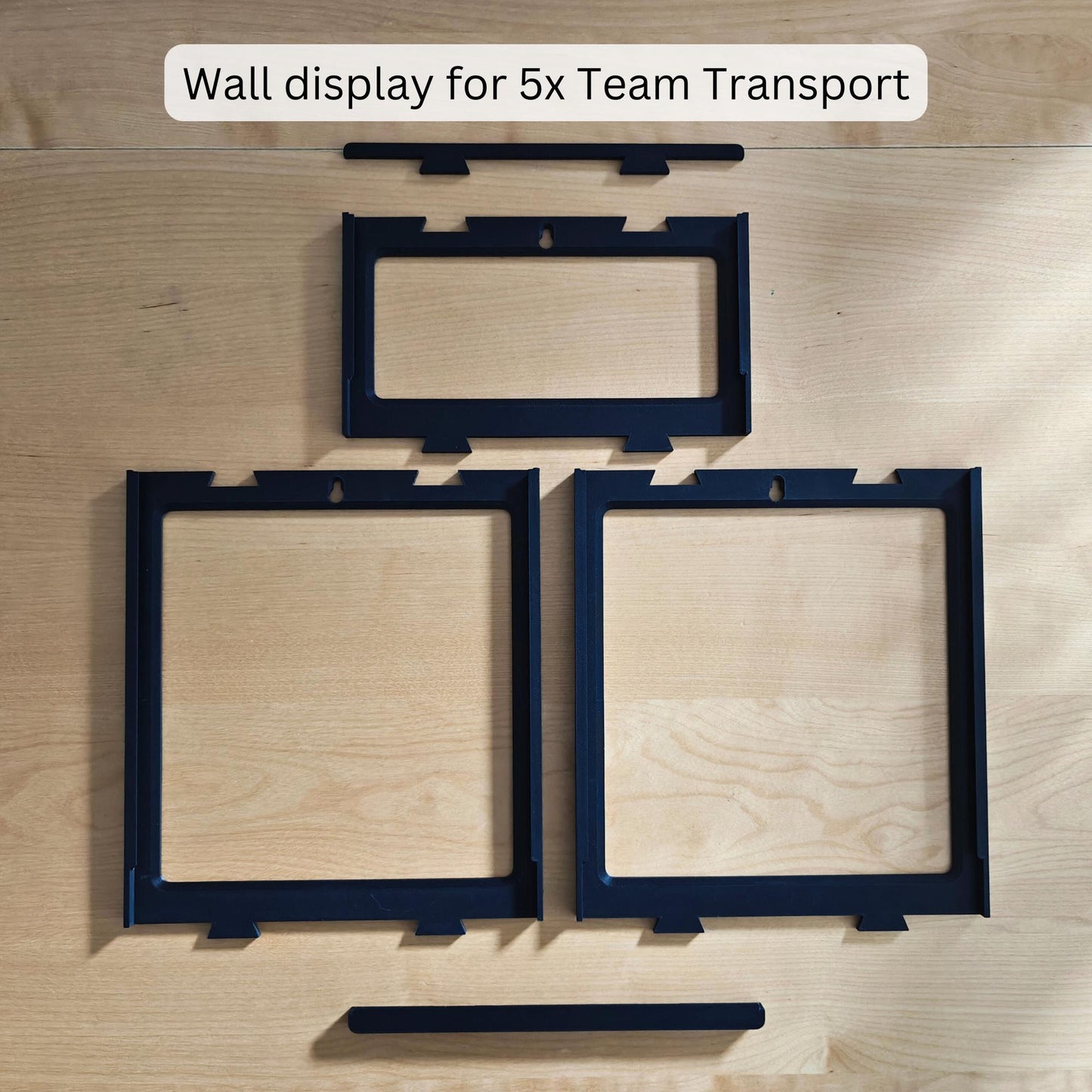 Hot Wheels Team Transport or Track Fleet Wall Mount or Stand, Fits 5, 10, or 20 Cars, Modular & Expandable Organizer