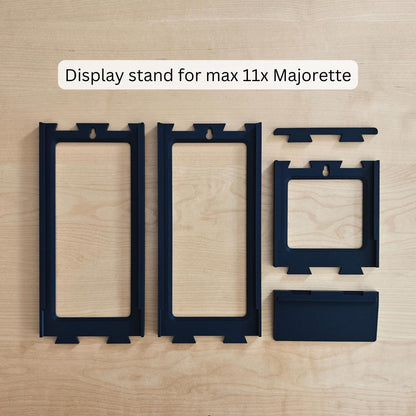 Majorette Wall Mount or Stand, Fits up to 11 Majorette Cars, Modular & Expandable Organizer