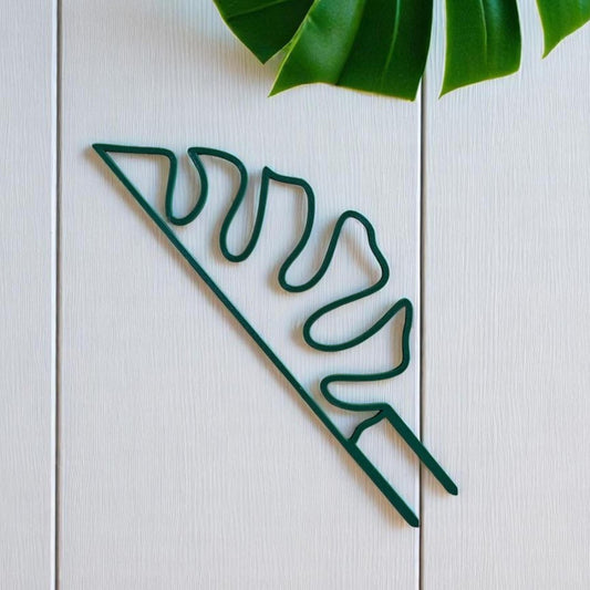 Monstera Leaf Trellis, Decorative Support for Indoor Vines & Climbing Plants, 3d Printed Plant Grid