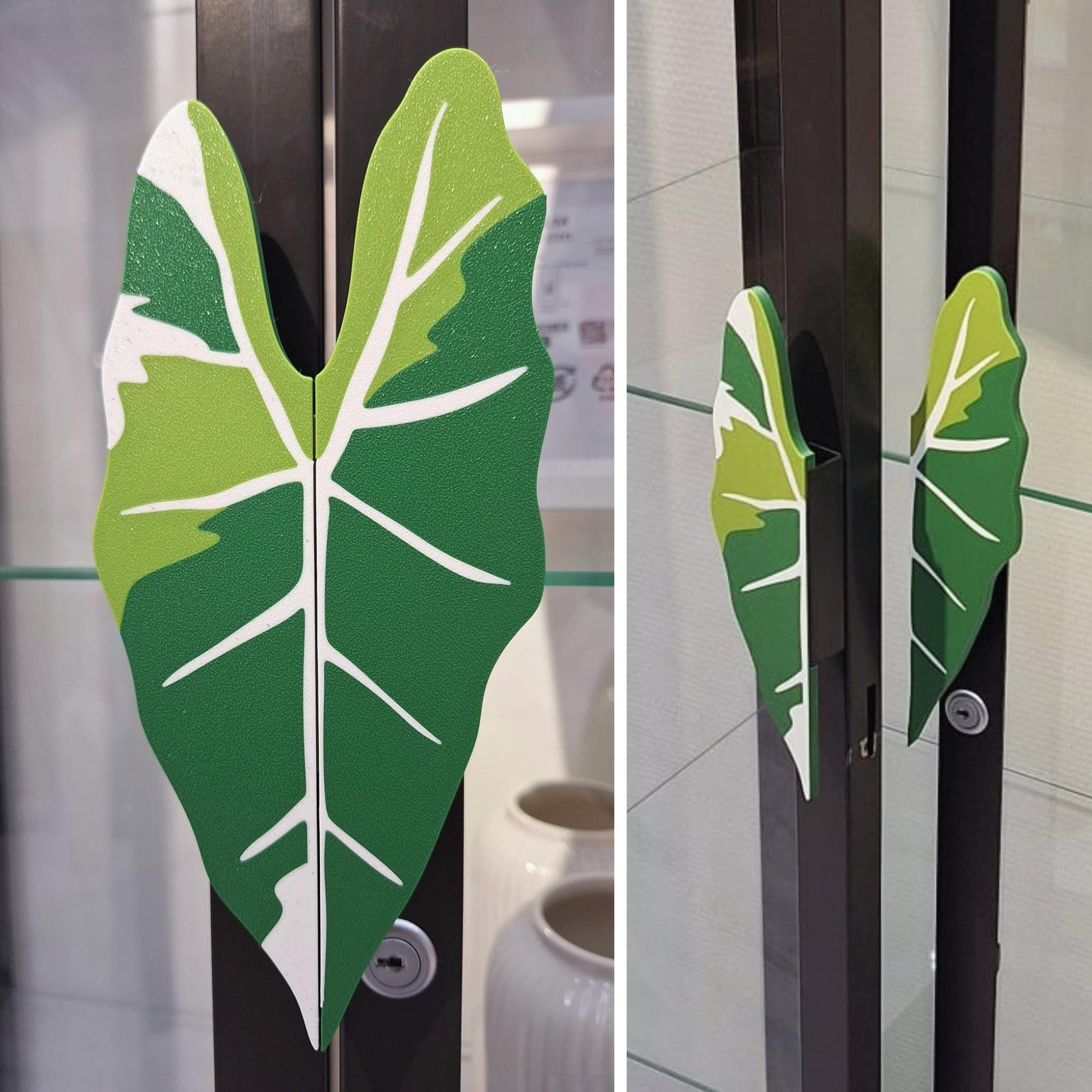 Alocasia Frydek Handles for IKEA MILSBO & RUDSTA Cabinet – noordinaryleaf