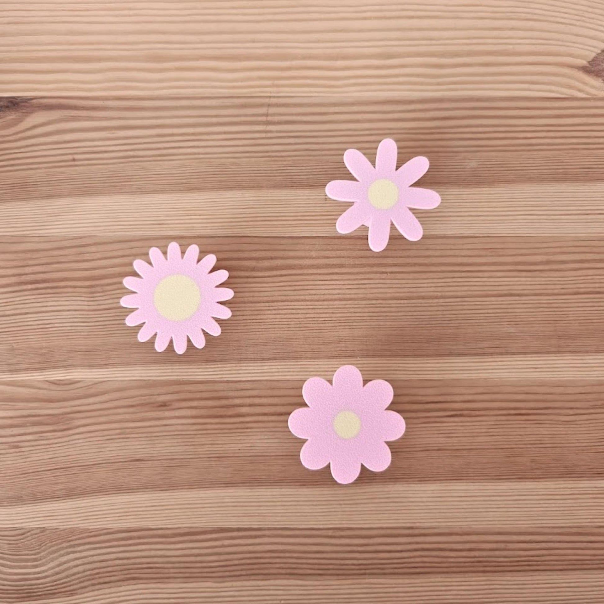 Pink Flower Handles for Drawer or Door, Cabinet Pull, Door knob, Floral Design, 3d print