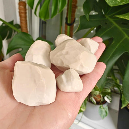 Miniature Rocks for Terrariums, 3D Printed Tiny Stones for Plant Decor & Dioramas