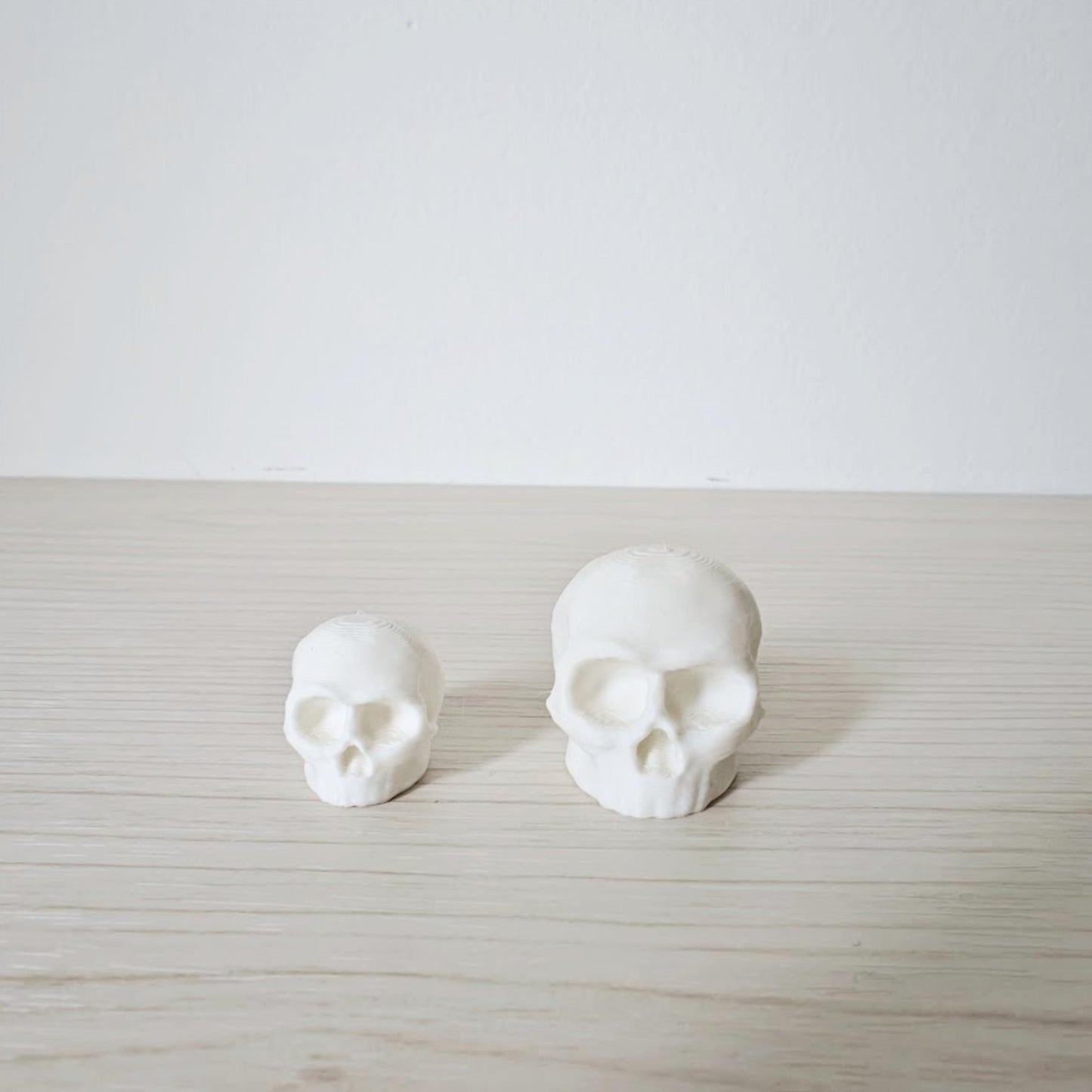 Miniature Skulls for Terrariums, 3D Printed Tiny Skulls for Dioramas and Gothic Decor