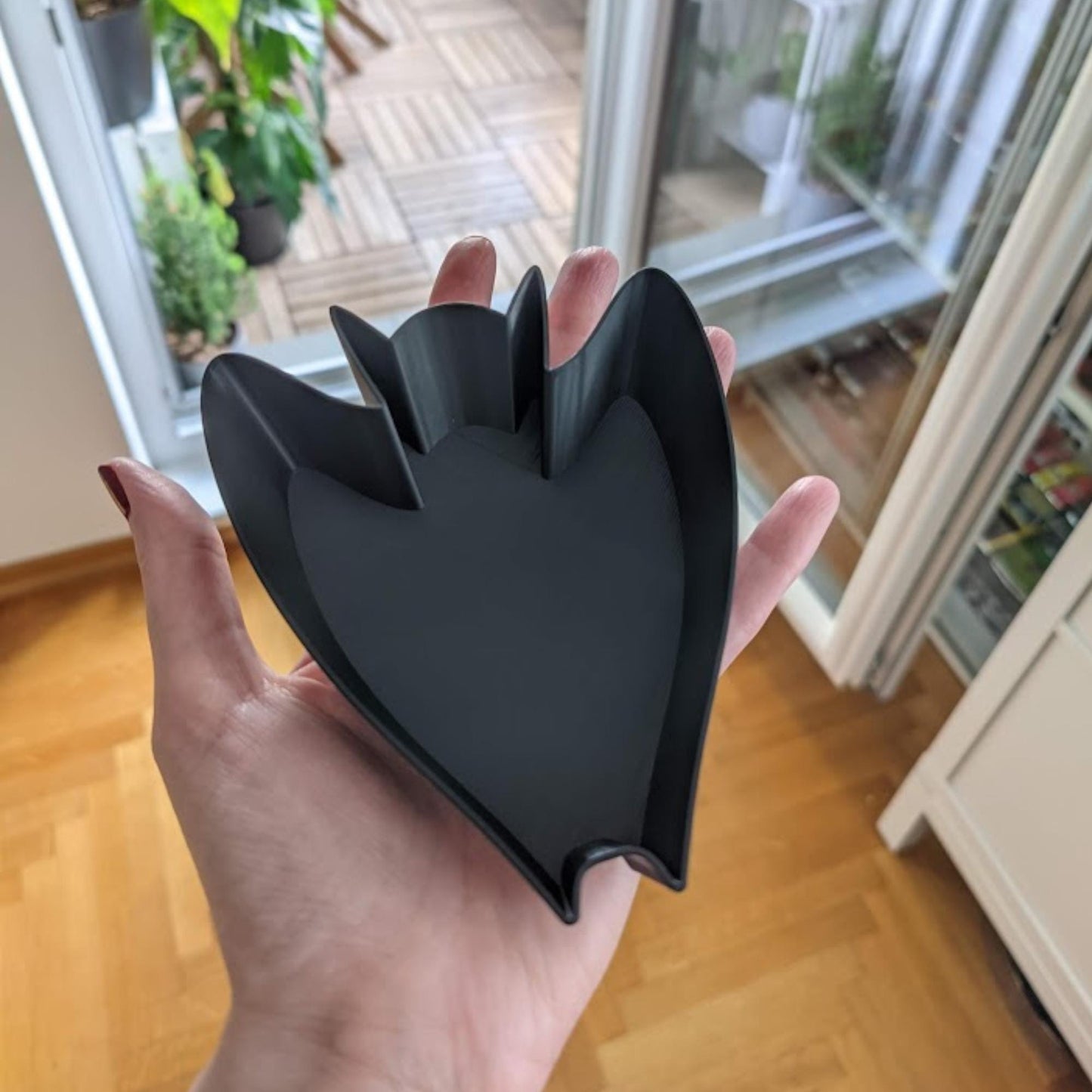 Bat & Ghost Treat Bowls, Halloween Candy Dishes, Small Snack Trays, 3D Printed Spooky Decor
